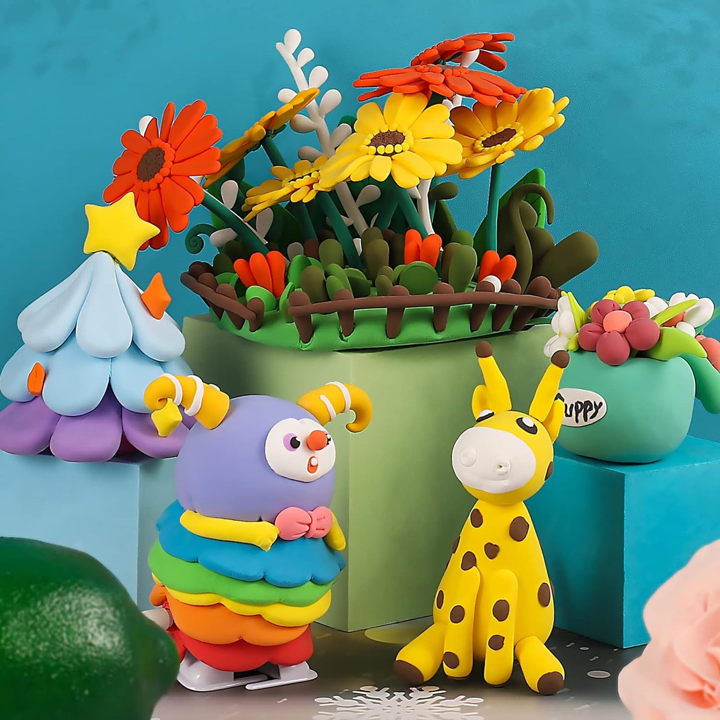 Modeling Clay Kit - 36 Colors Air Dry Clay for Kids, Ultra Light Soft & Stretchy Molding Magic Clay with Tools, Art Crafts Gift for Boys & Girls Age 3+